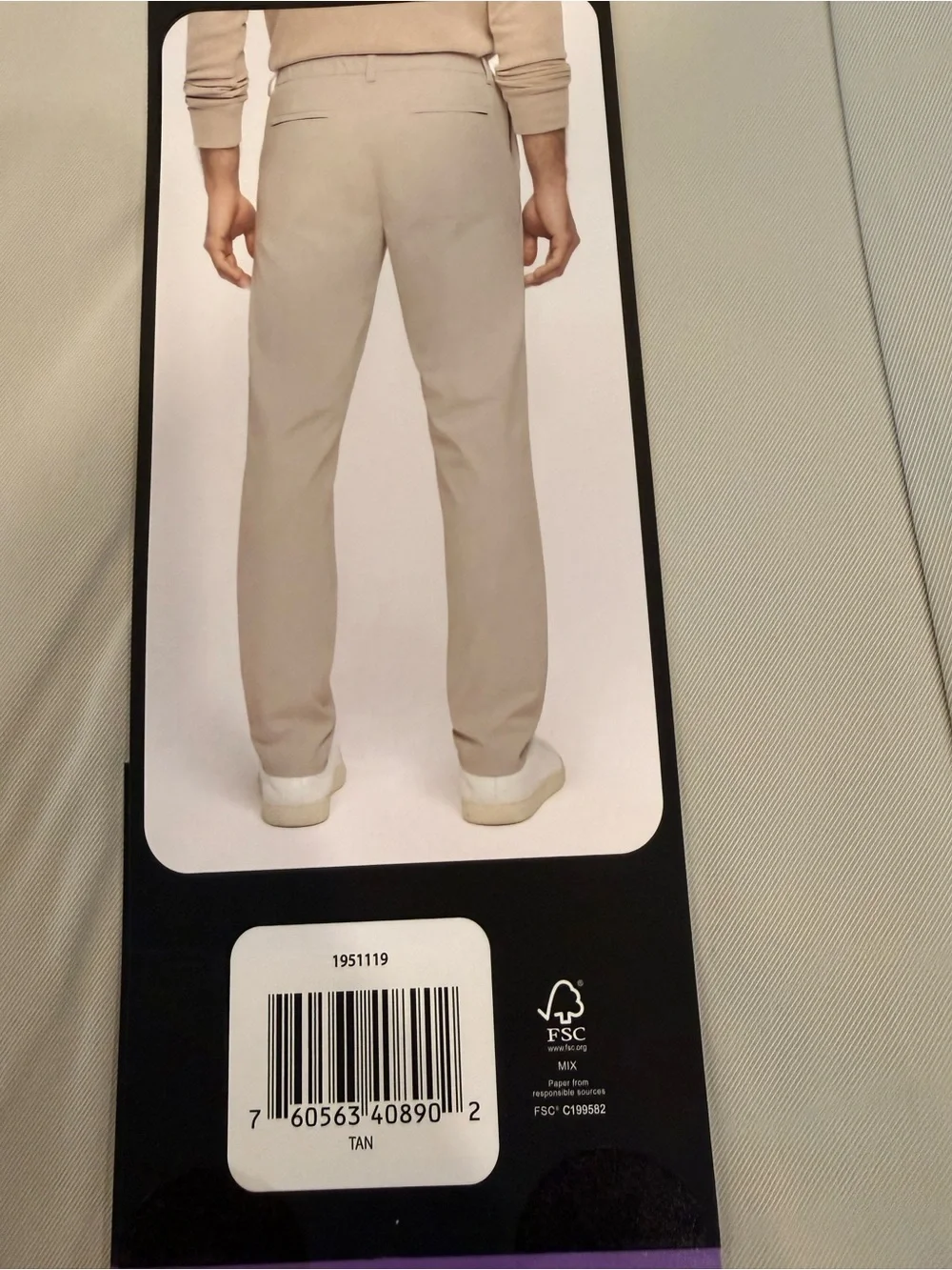 Banana Republic Commuter Flex Pants Men’s 30x32 Tan Athletic Fit Stretch NWT